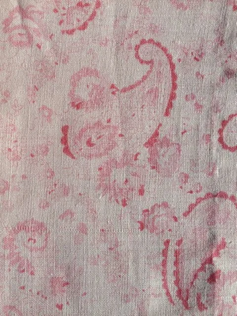 vintage paisley raspberry