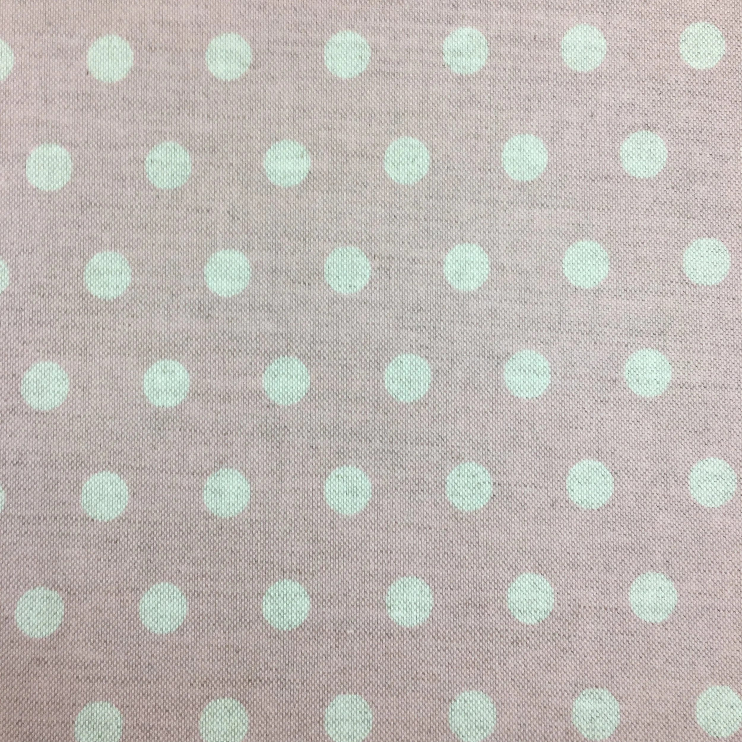 big polka dot shell pink