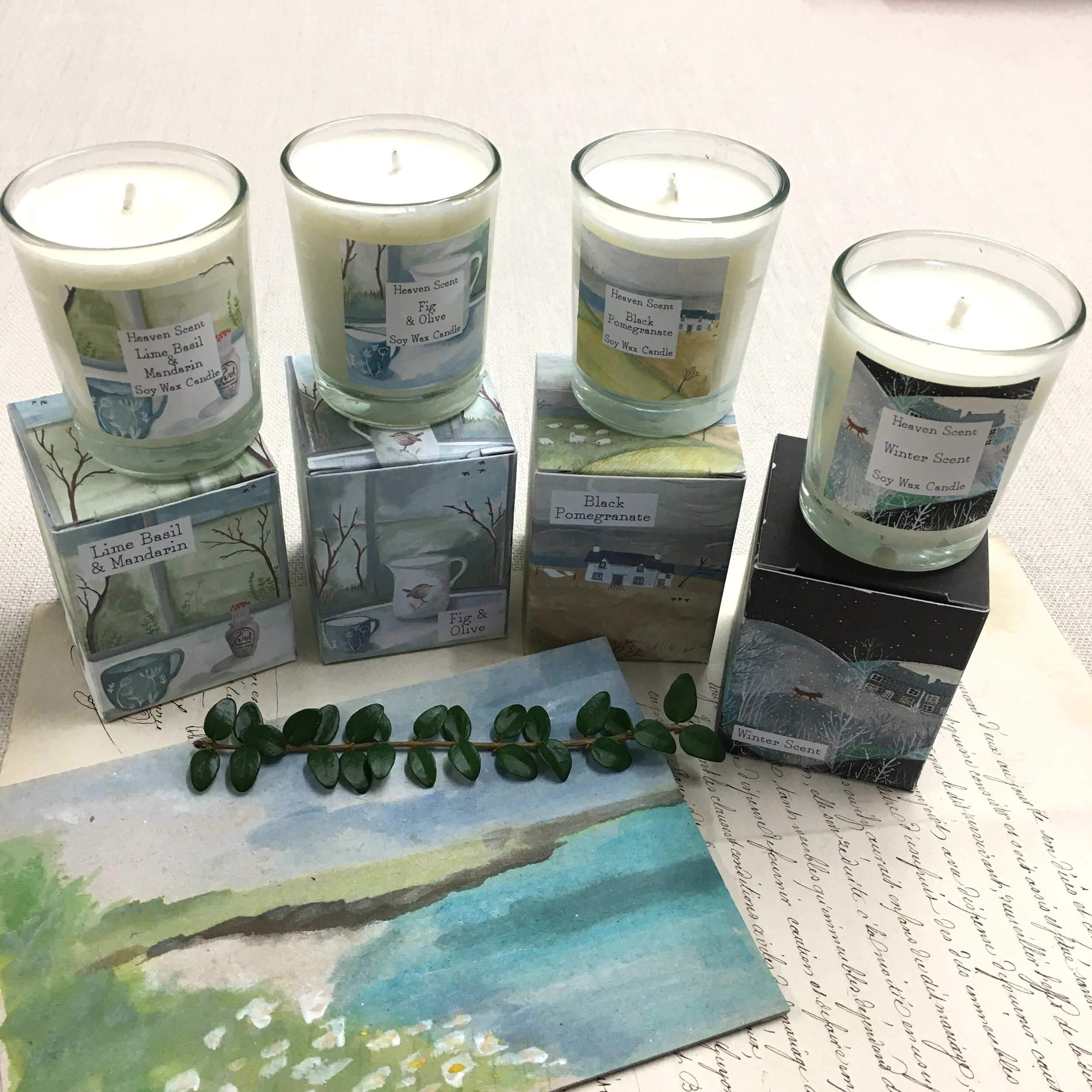 candle gift set - artists box