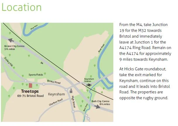 Please click on the map above to enlarge