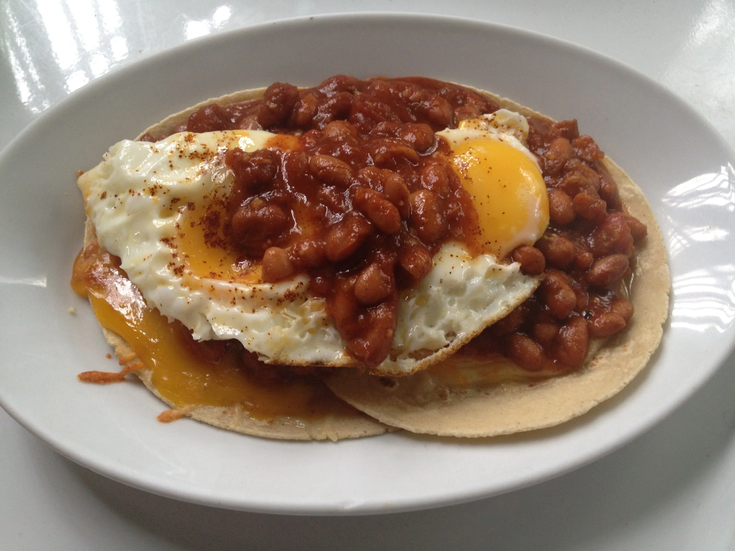 huevos rancheros a la schirach.