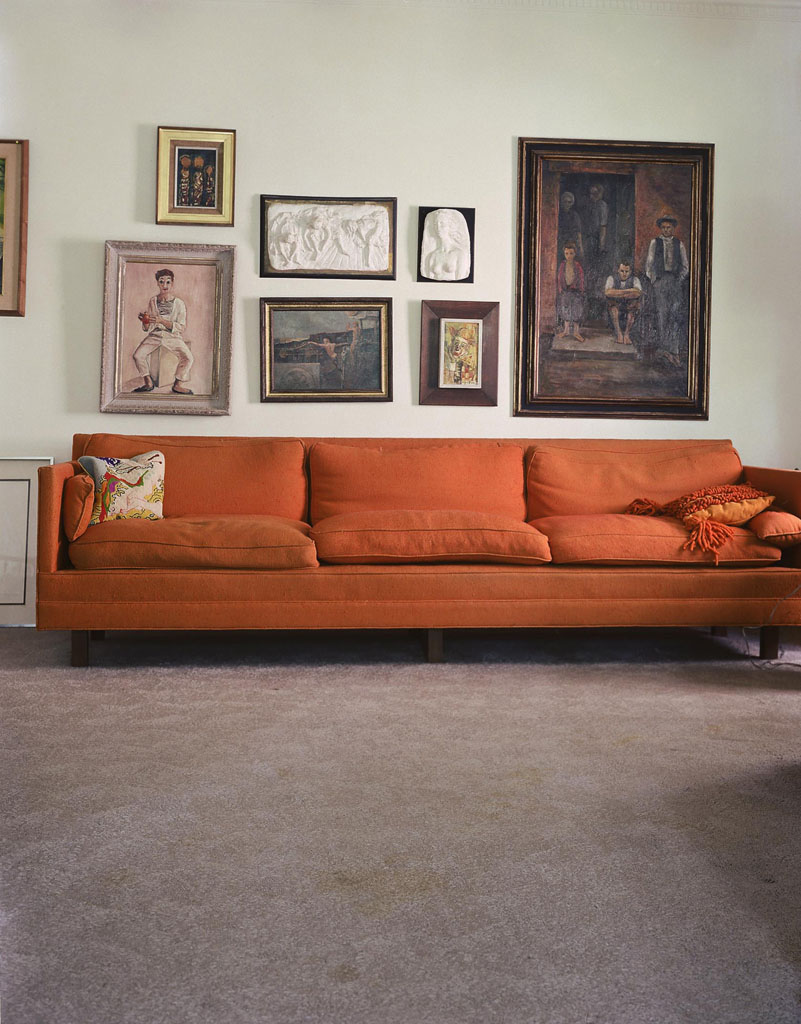 Orange Couch