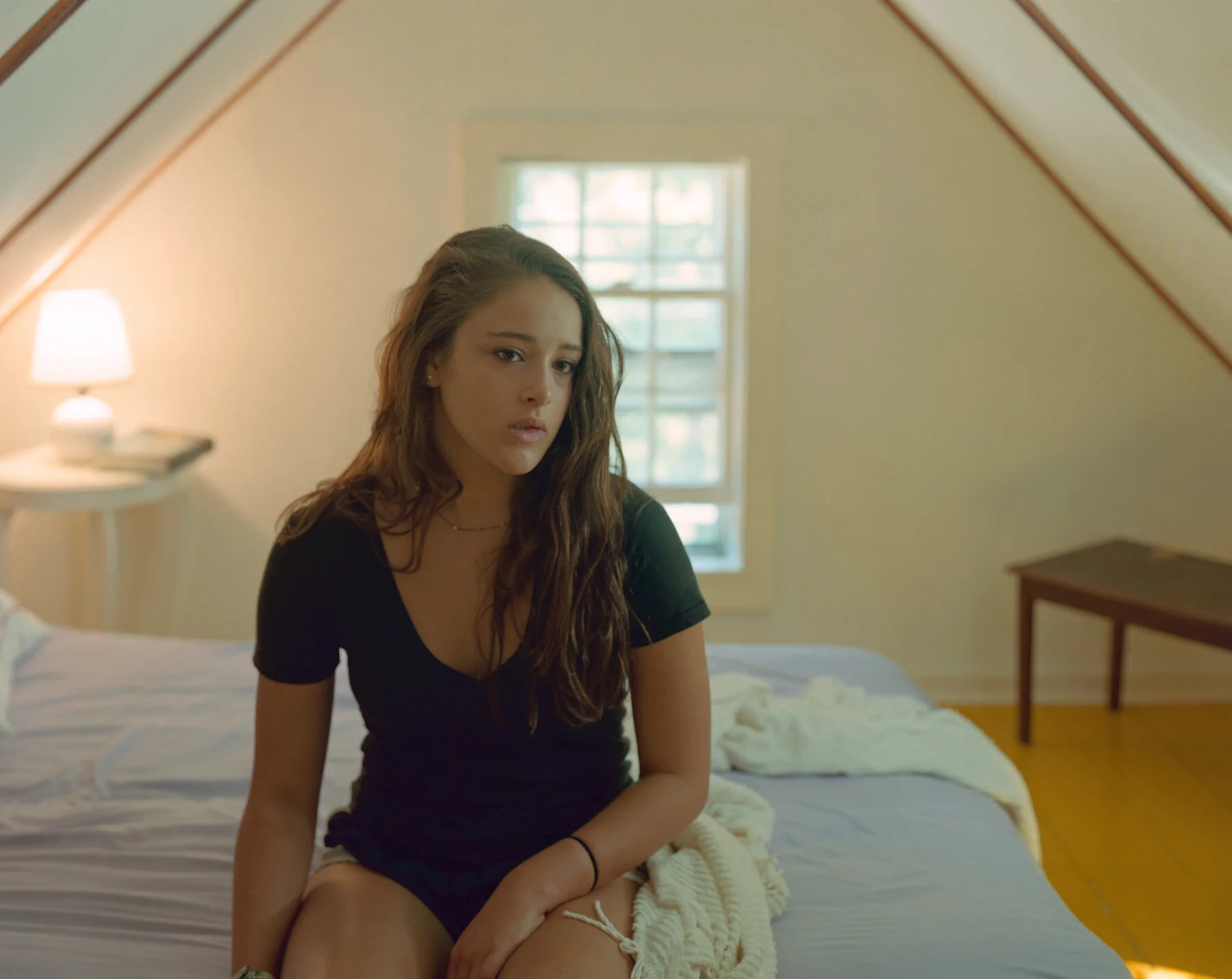 Ariel in the yellow room