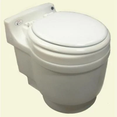 The Laveo Dry Flush toilet...it'll take care of our business.