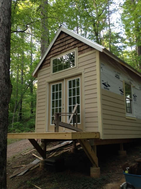 Weather looks good this week. I hope to finish the exterior.