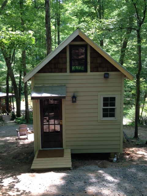 The entry side ready for paint.