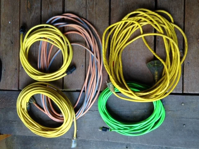 My wife is sure gonna miss having extension cords running all over the place.