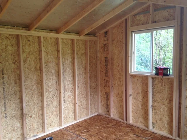 "Before" interior.