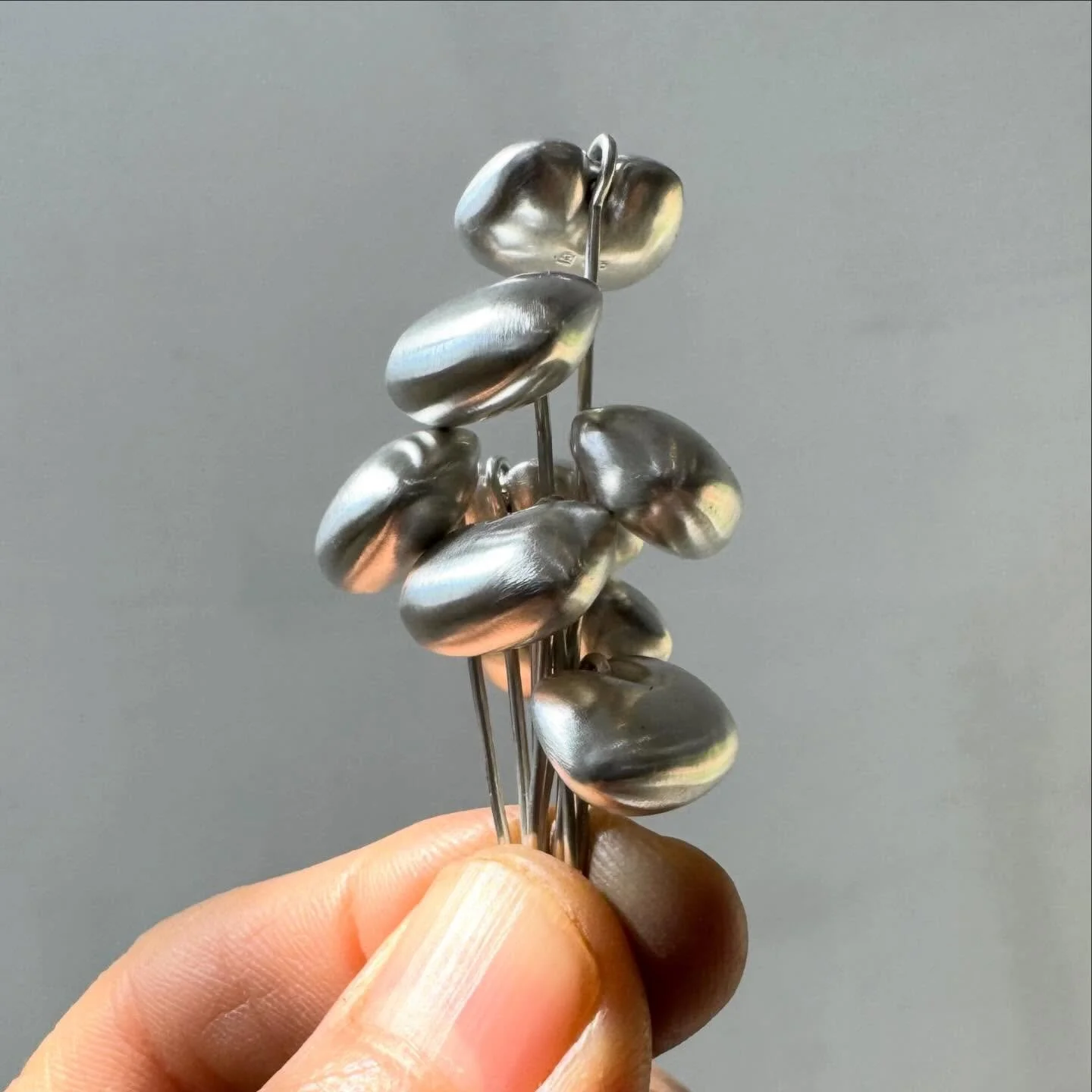 Tumid Earring in silver