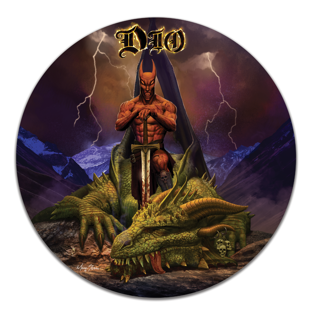 Dark dio. Дио Рейнбоу. Ronnie James Dio. Dio Rainbow in the Dark. 2002 - Killing the Dragon.