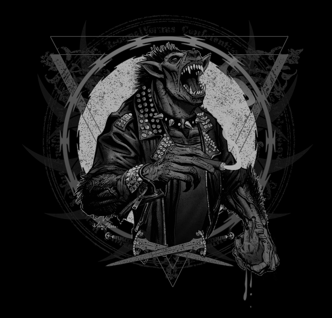 Leatherwolf - merch art
