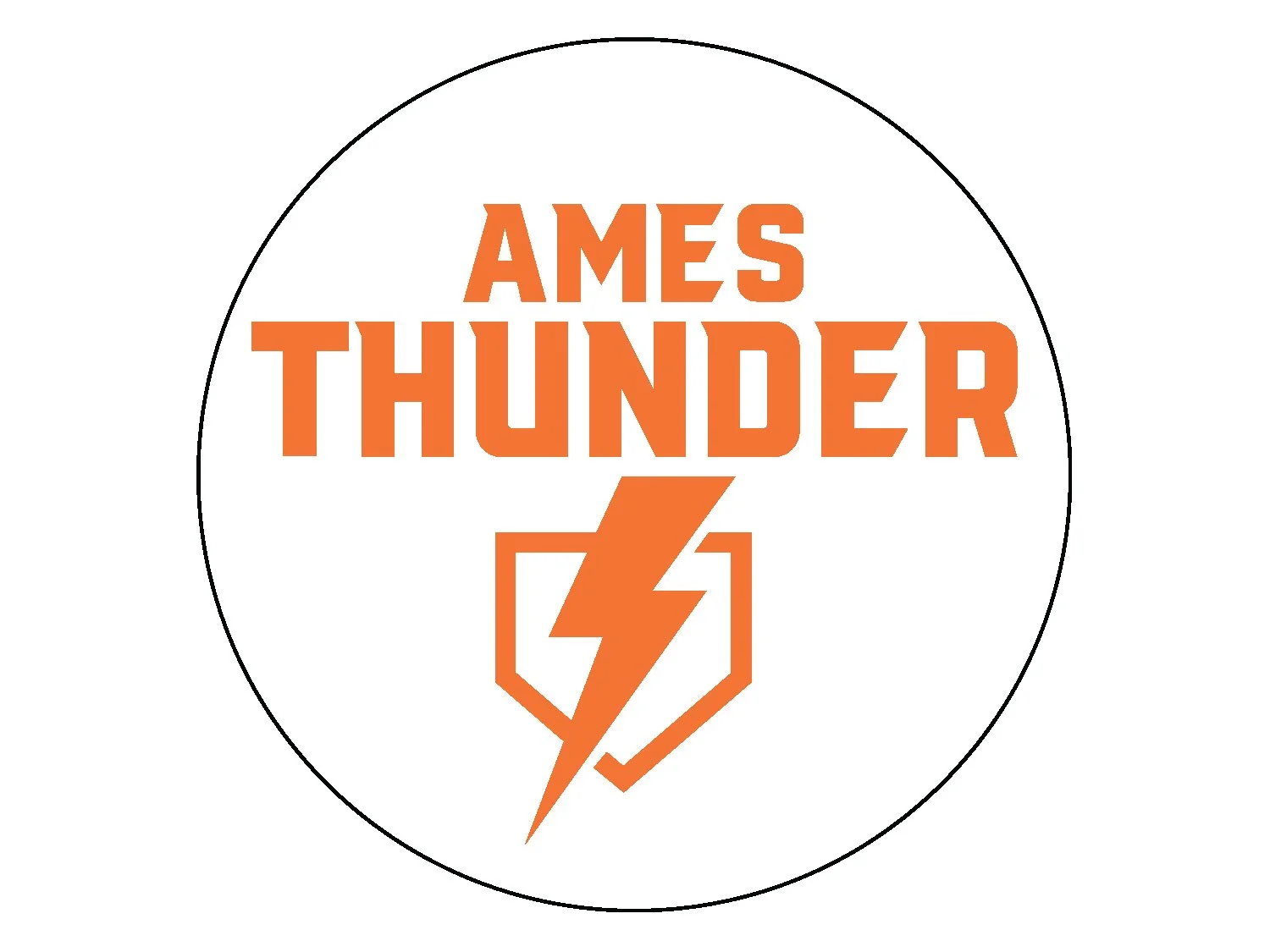 Ames Thunder Softball Magnets