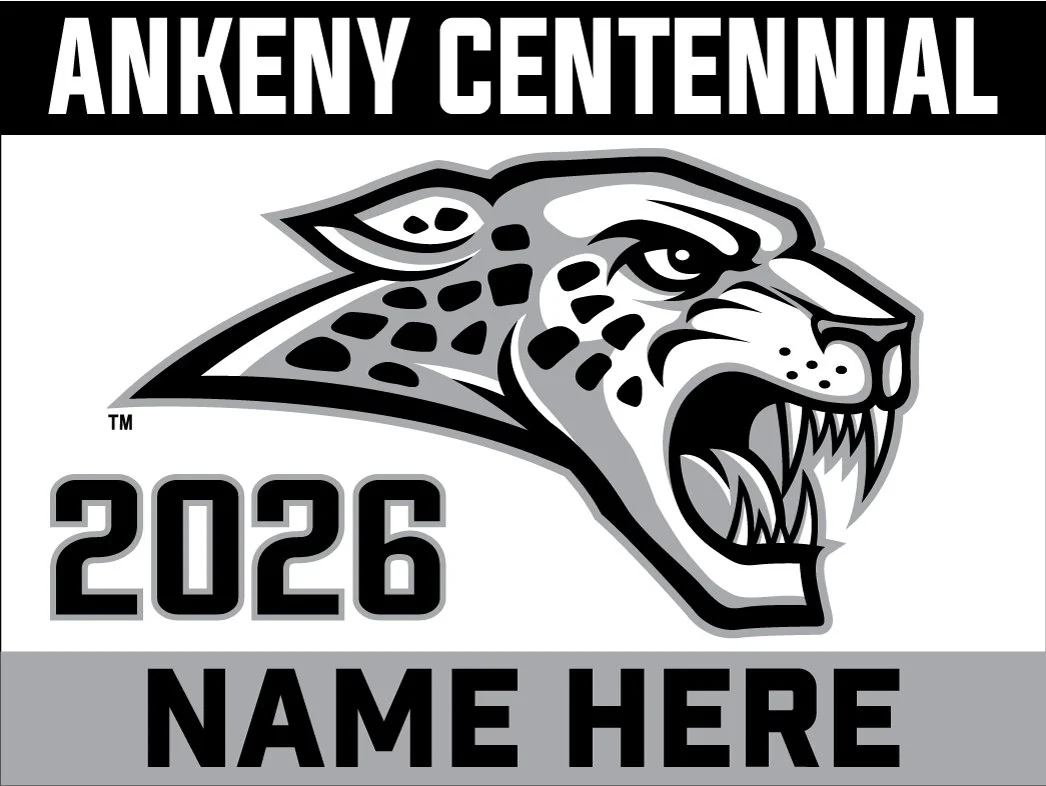 Ankeny Centennial - Customizable Yard Sign