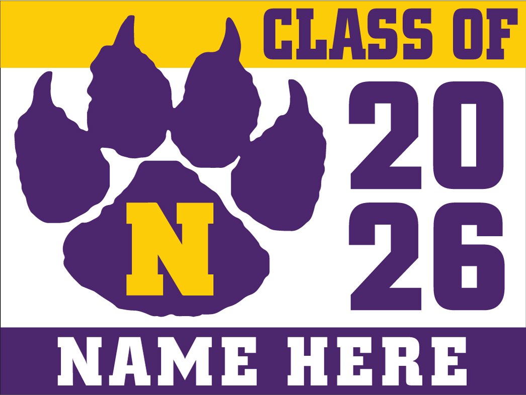 Nevada High School - Customizable Yard Sign