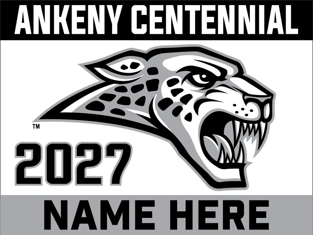 Ankeny Centennial - Customizable Yard Sign