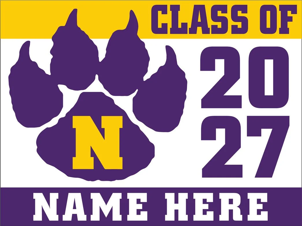 Nevada High School - Customizable Yard Sign