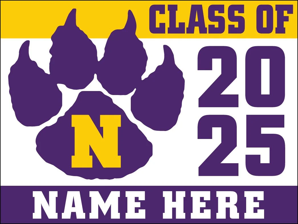 Nevada High School - Customizable Yard Sign