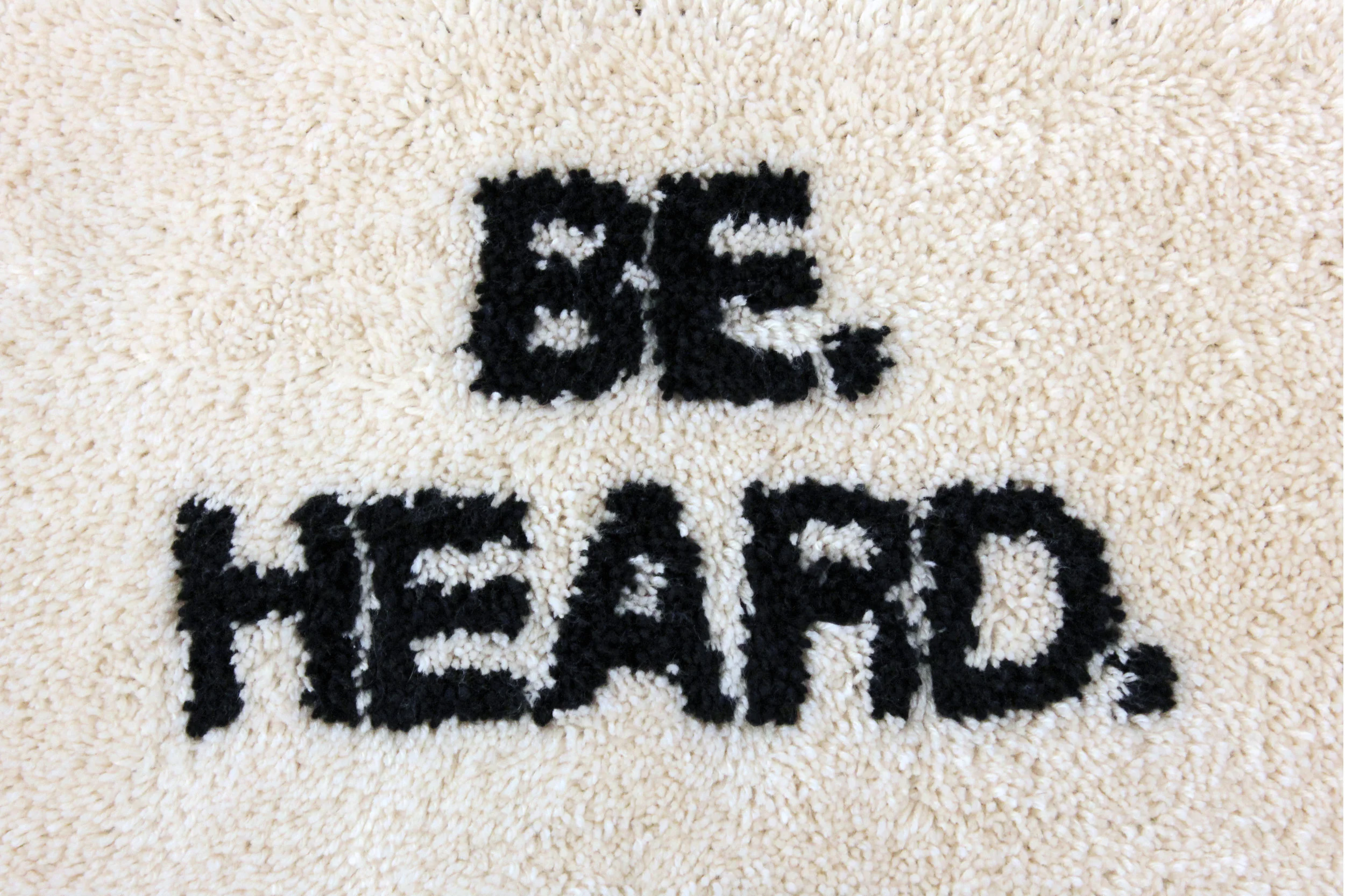 Stand. Hear. Be. Heard. (Detail)