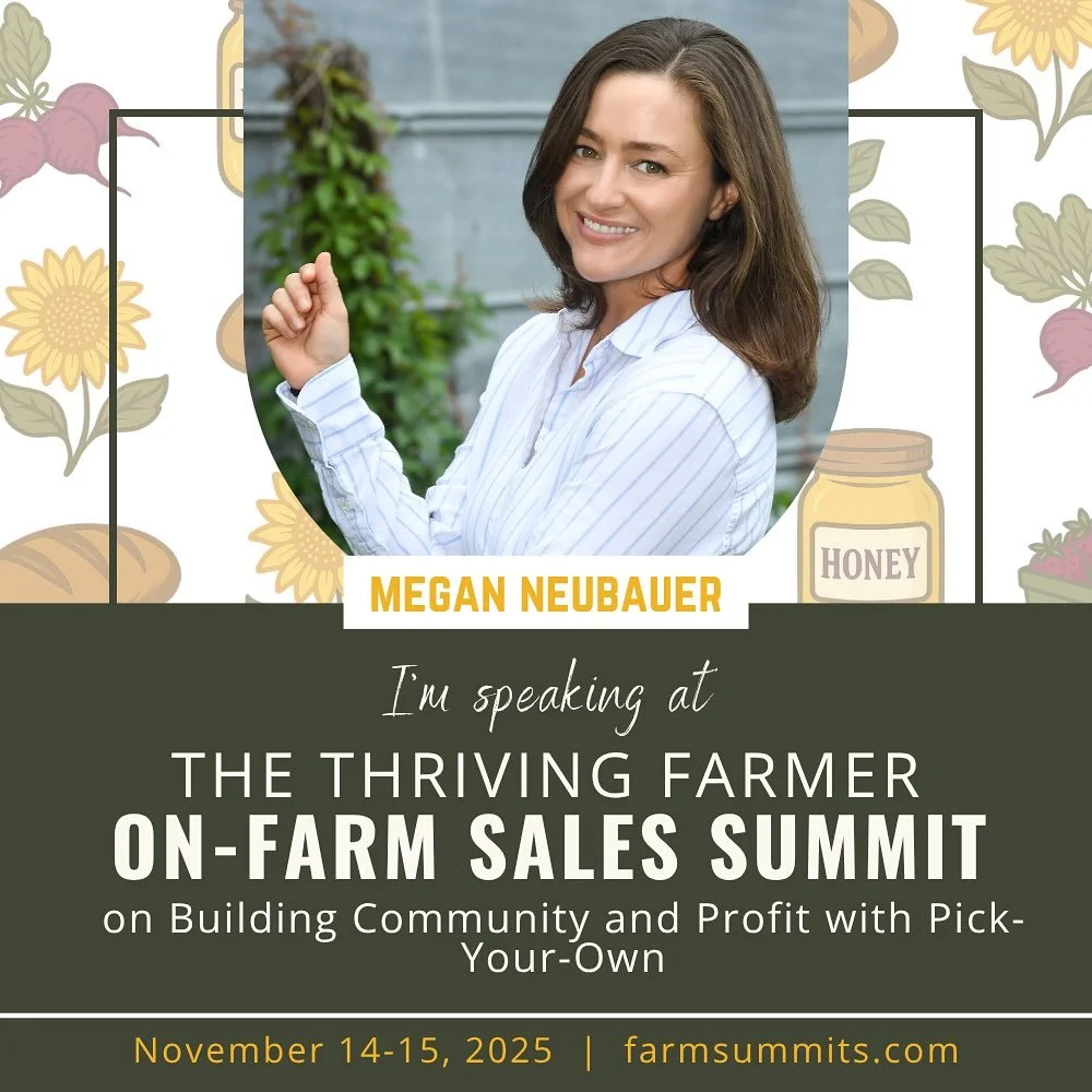 This will be a fun one! I&rsquo;m speaking at @growingfarmers On Farm Sales Summit Nov 14 and 15, this Friday and Saturday! It&rsquo;s all about how to sell from your farm directly, which of course you know is our favorite thing. Michael and his team