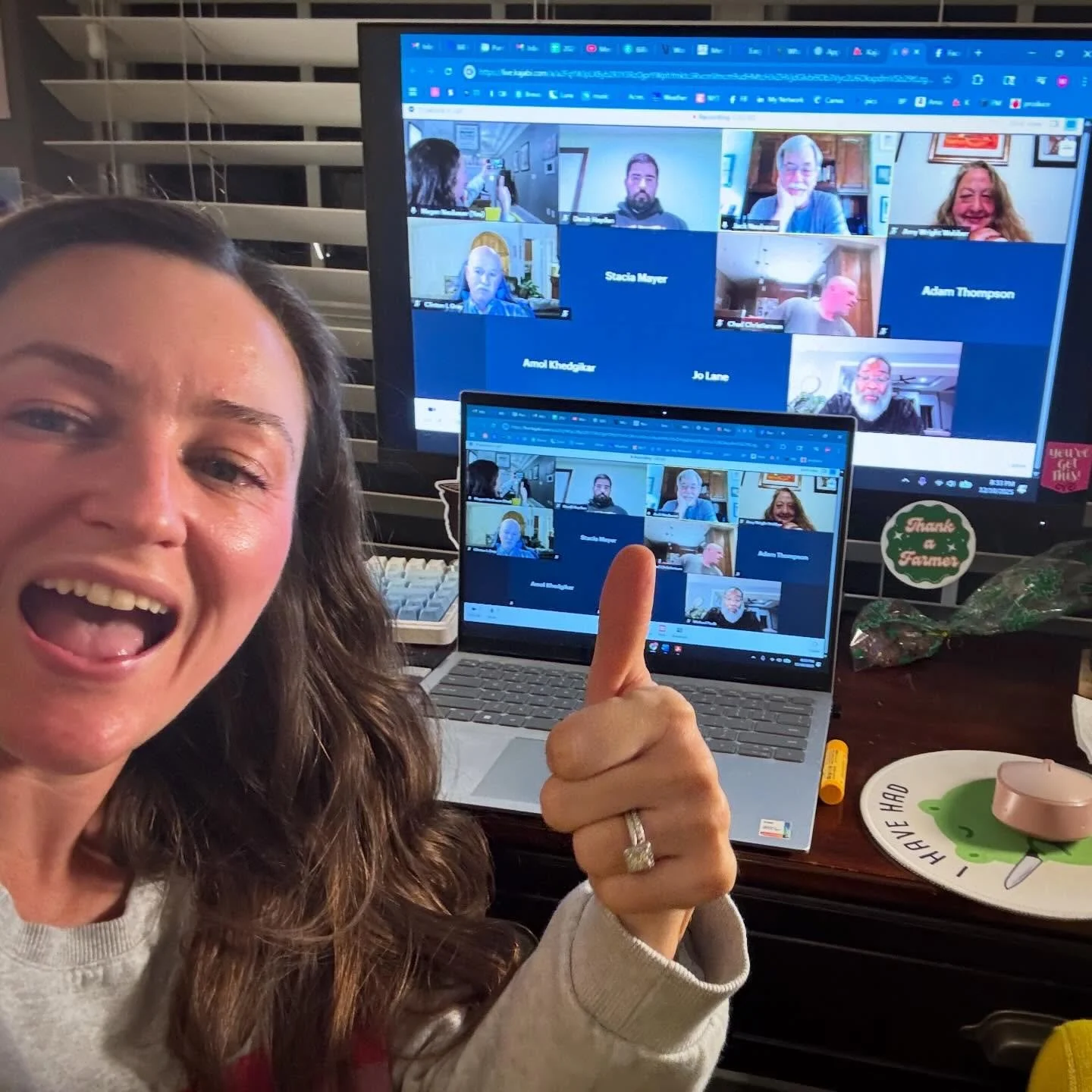 Monthly call with our online course students last night was so much fun. What a great group of farmers - they range from extremely experienced folks adding pick-your-own to their established operations to folks brand spanking new to farming. We talke