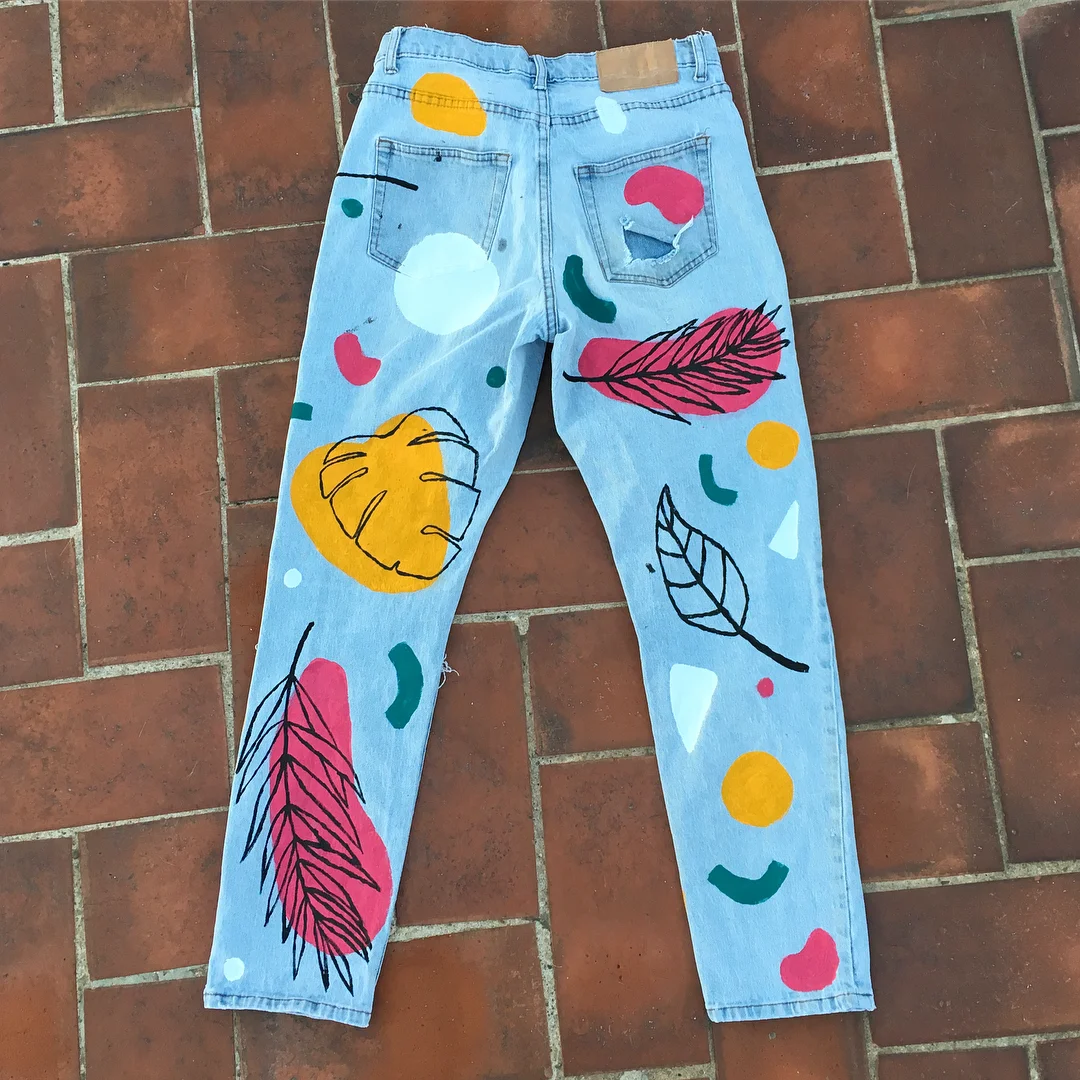 painted pants