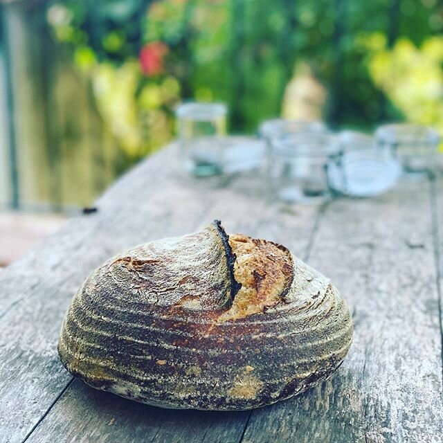 New sourdough for 2020 summer experiences. There is a surprise inside! Can anyone guess what it is?! #privatechefmallorca #sourdough #mallorcasourdough #sealife #privatechef #breadandbutter #mallorca