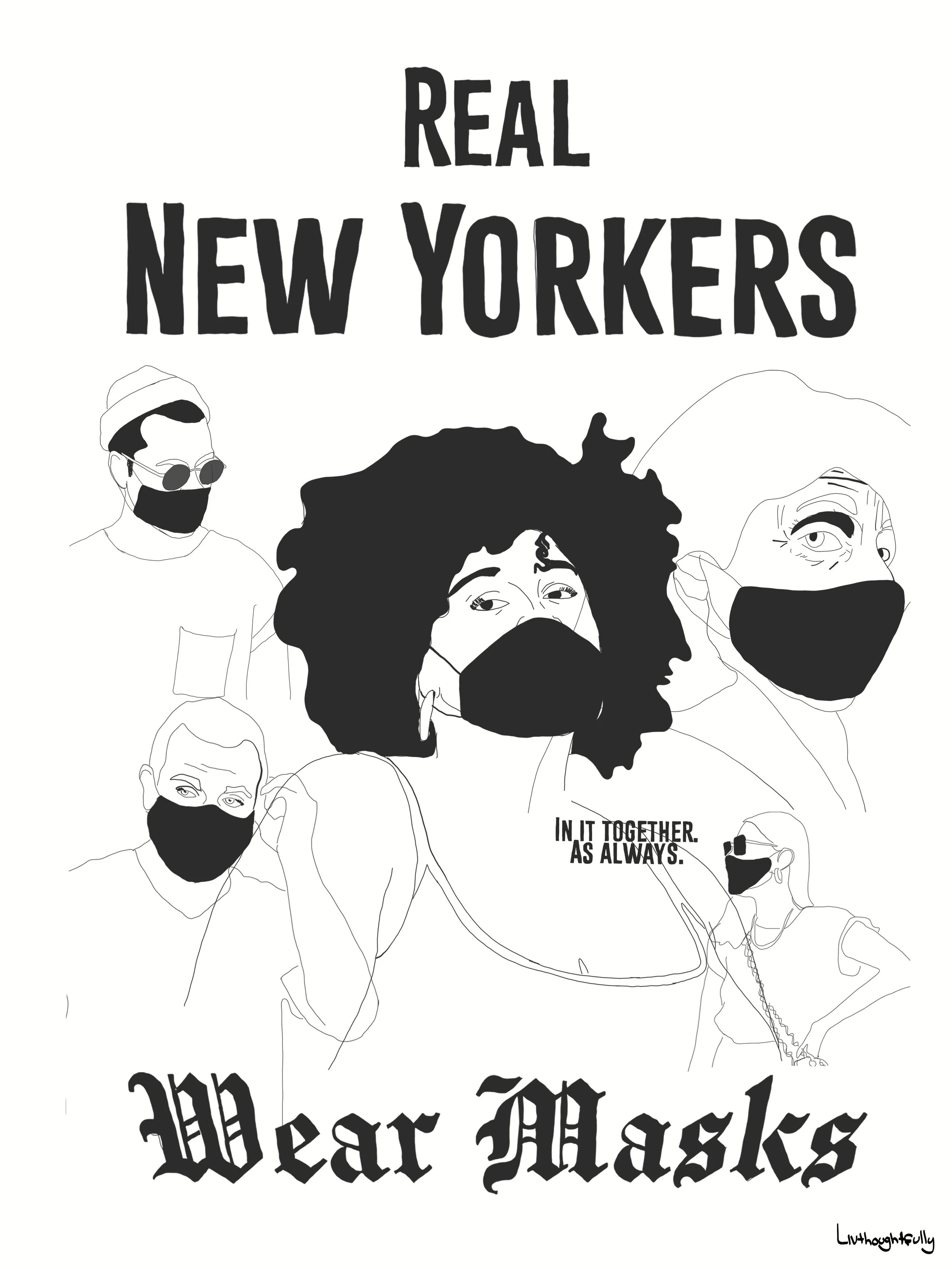 Poster: PSA Street Posters for COVID-19 Mask Wearing