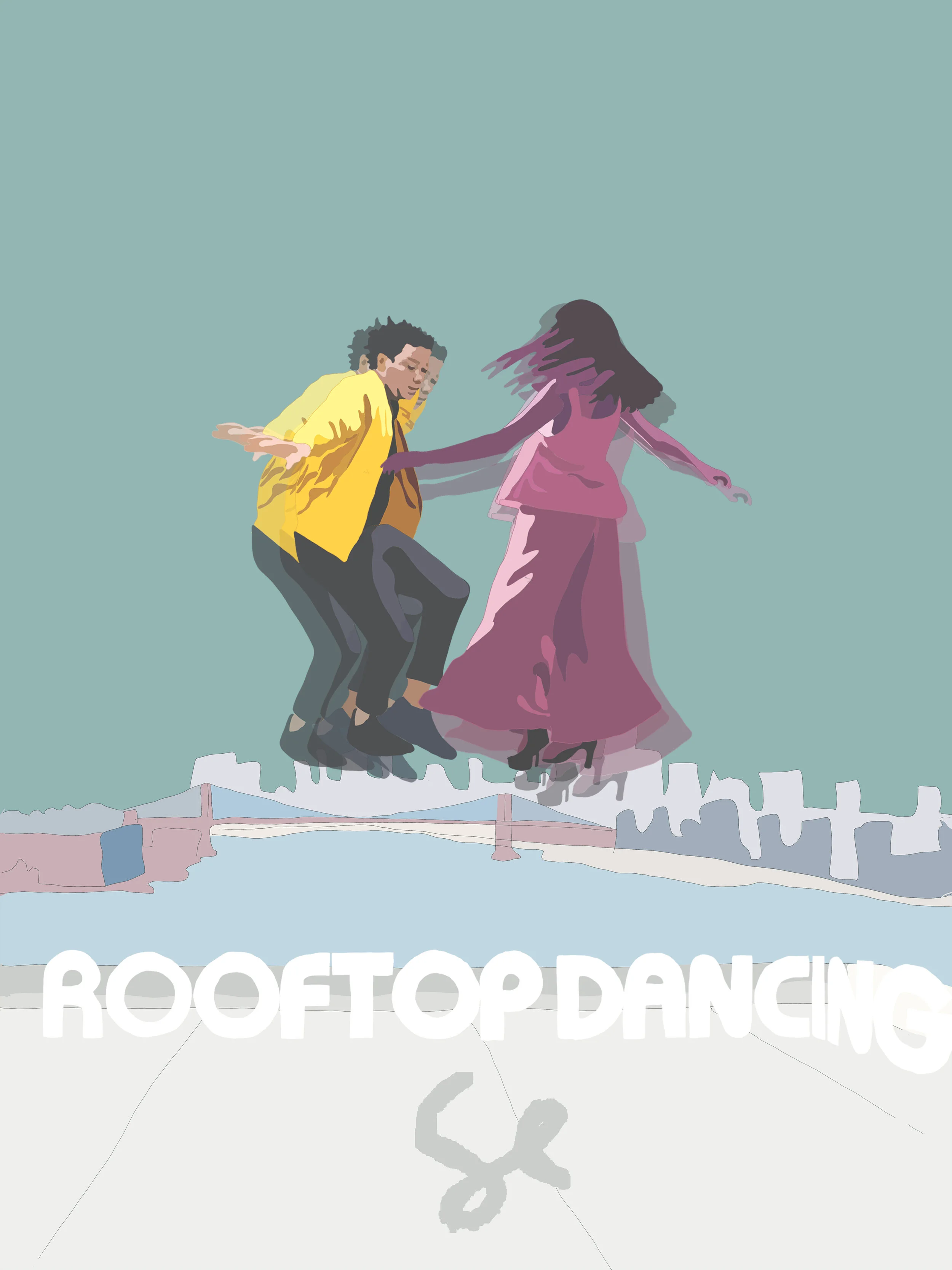 Poster: Sylvan Esso 'Rooftop Dancing' Poster