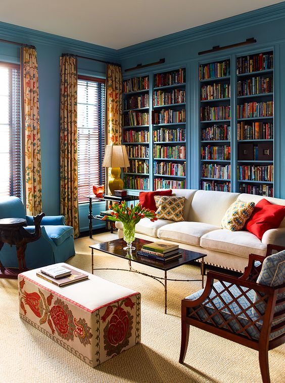 Katie Ridder Blue Bookcases.jpg