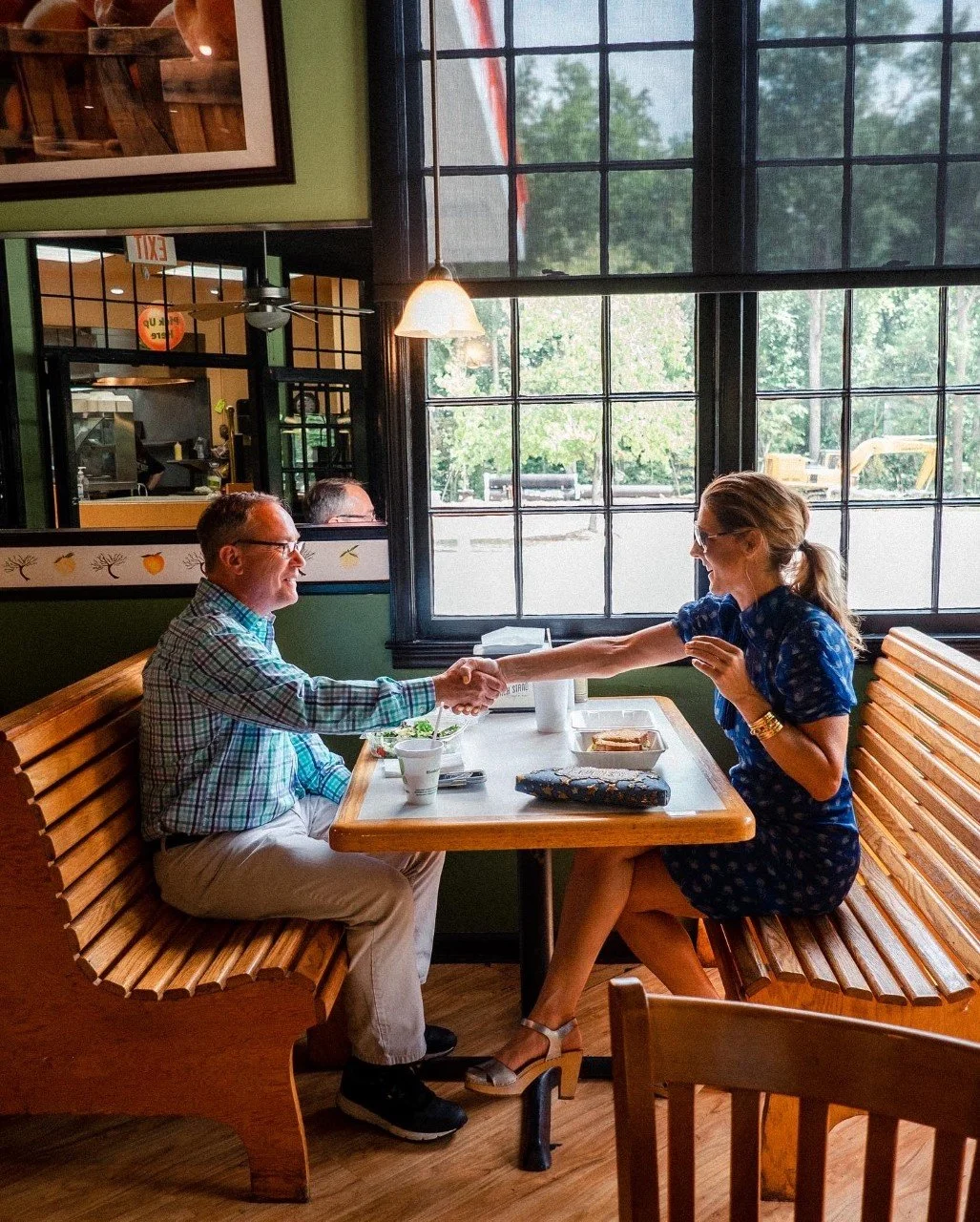 Lunch At The Peach Stand — Whitley Adkins