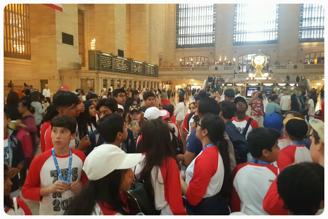 Grand Central Terminal. In America, all tracks lead to NYC (don't actually Google that). 