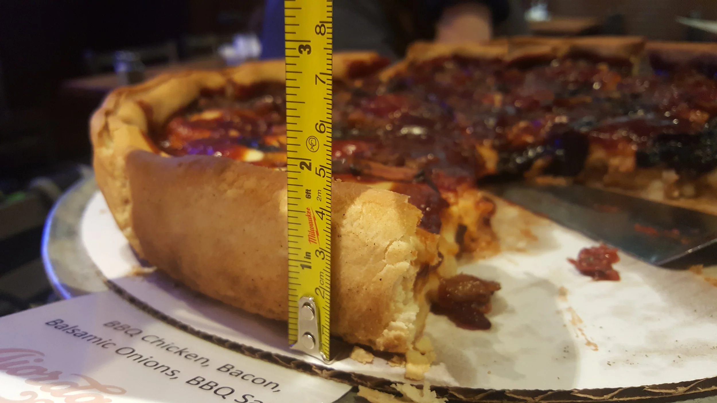 Height: Around 2 inches