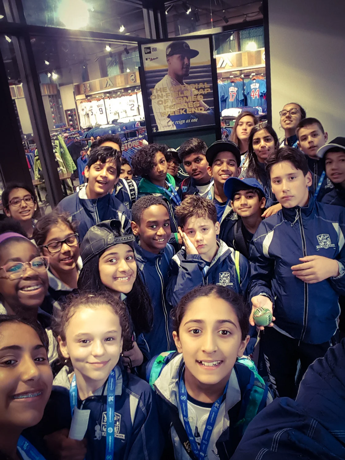 Cub Store Selfie! 