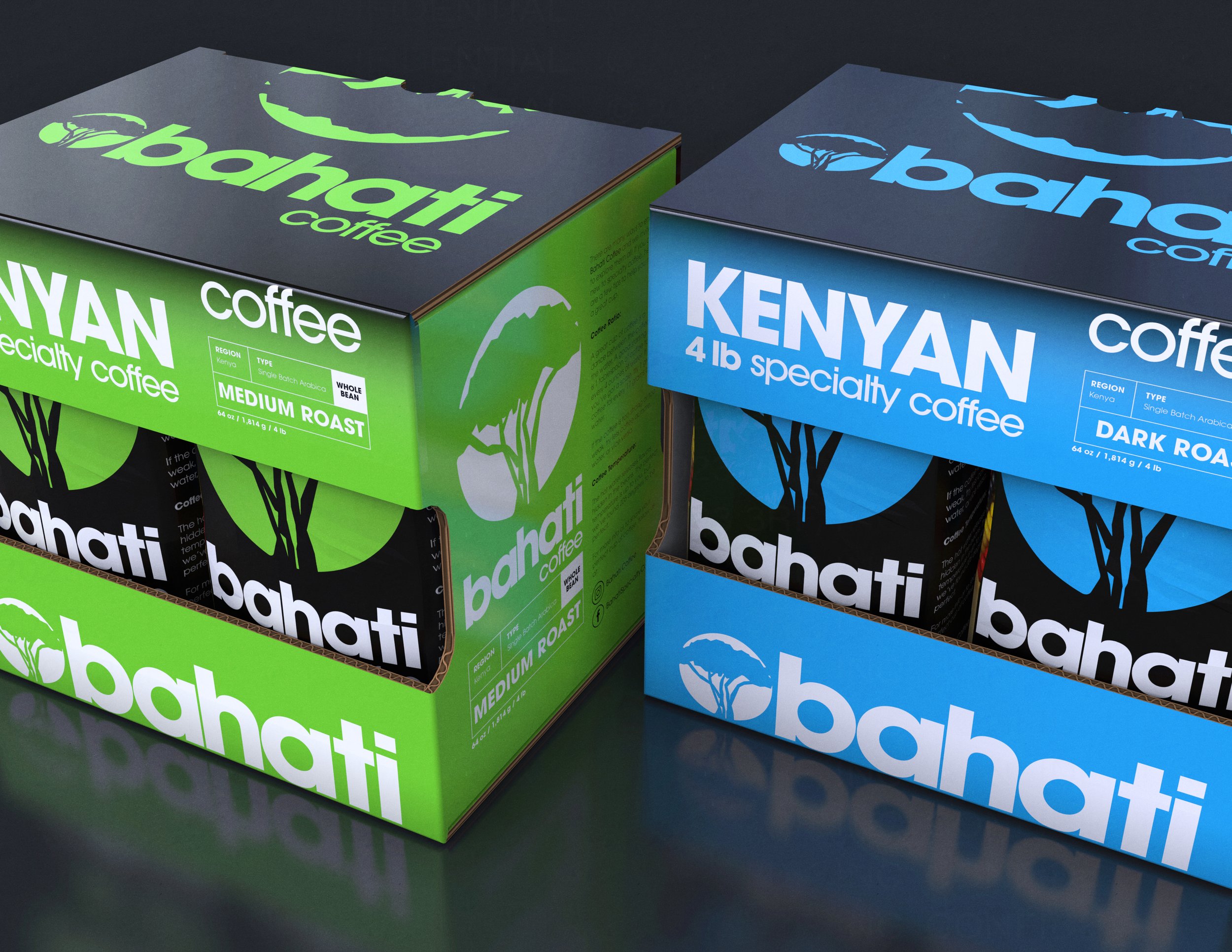 Bahati Coffee - Club Store Pallet Display