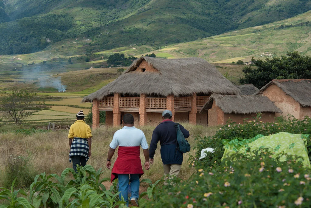 Traversing the highlands of southern Madagascar.