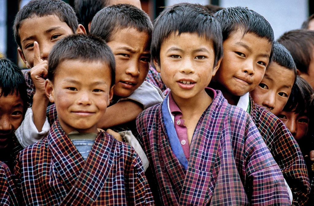 Children from Ura School