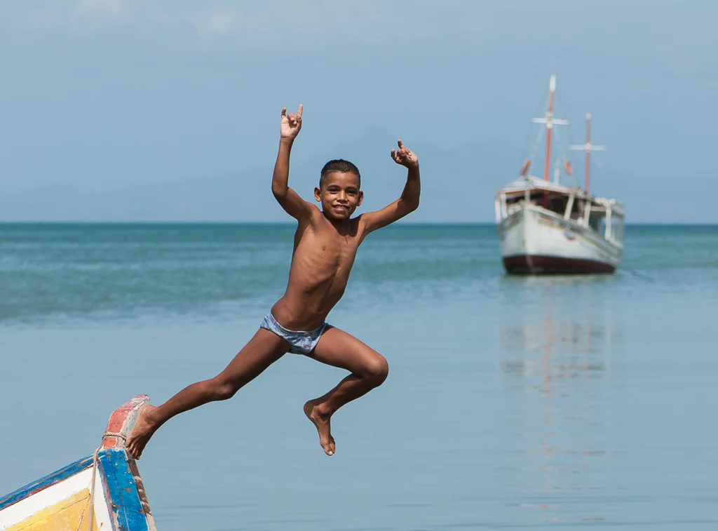 Boy Jumps