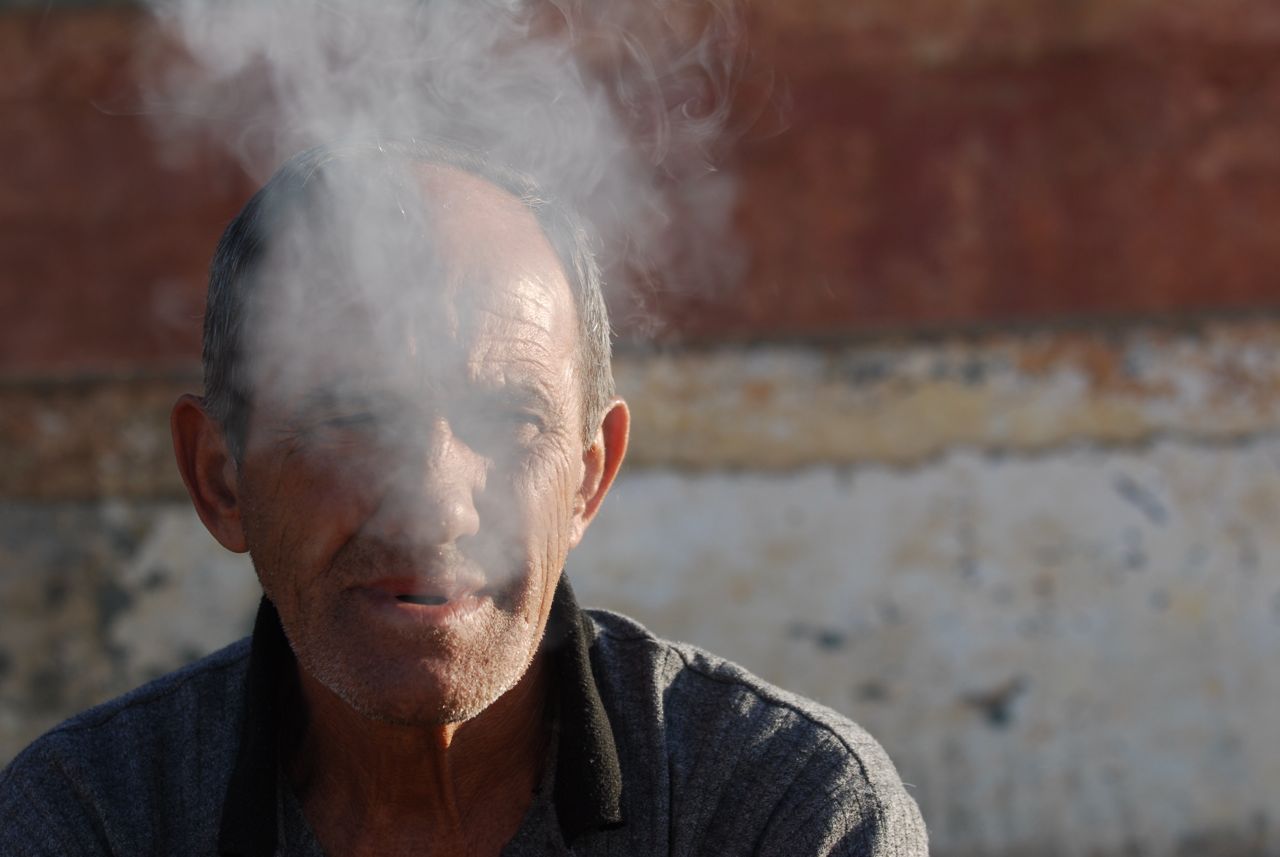 Morning smoke or mourning smoke?