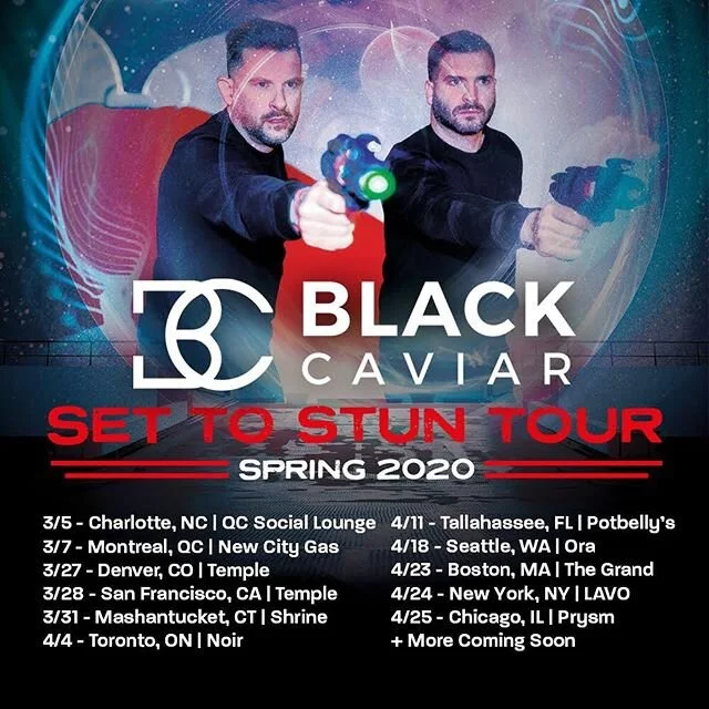 @realblackcaviar just announced their Set to Stun tour!! More dates to be added 🔥🔥