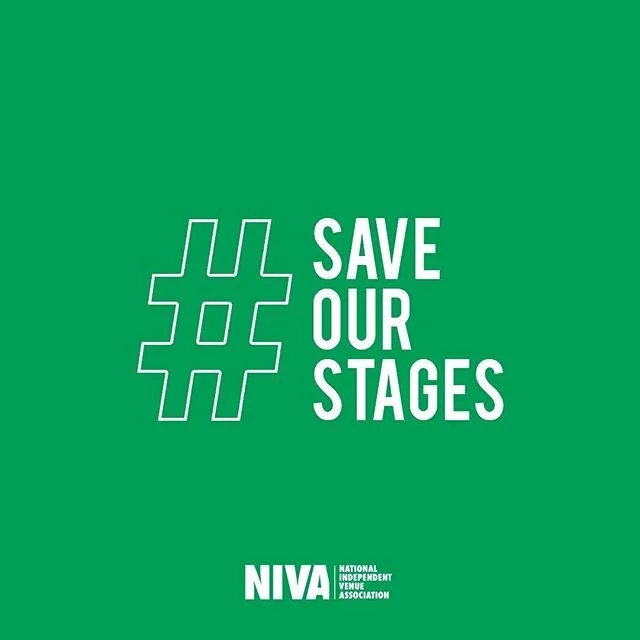 We stand with @nivassoc and independent venues and promoters that have been affected by the pandemic. Please head to saveourstages.com to see how you can help ❤️ #saveourstages