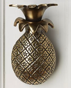 Pineapple Greetings Doorknocker