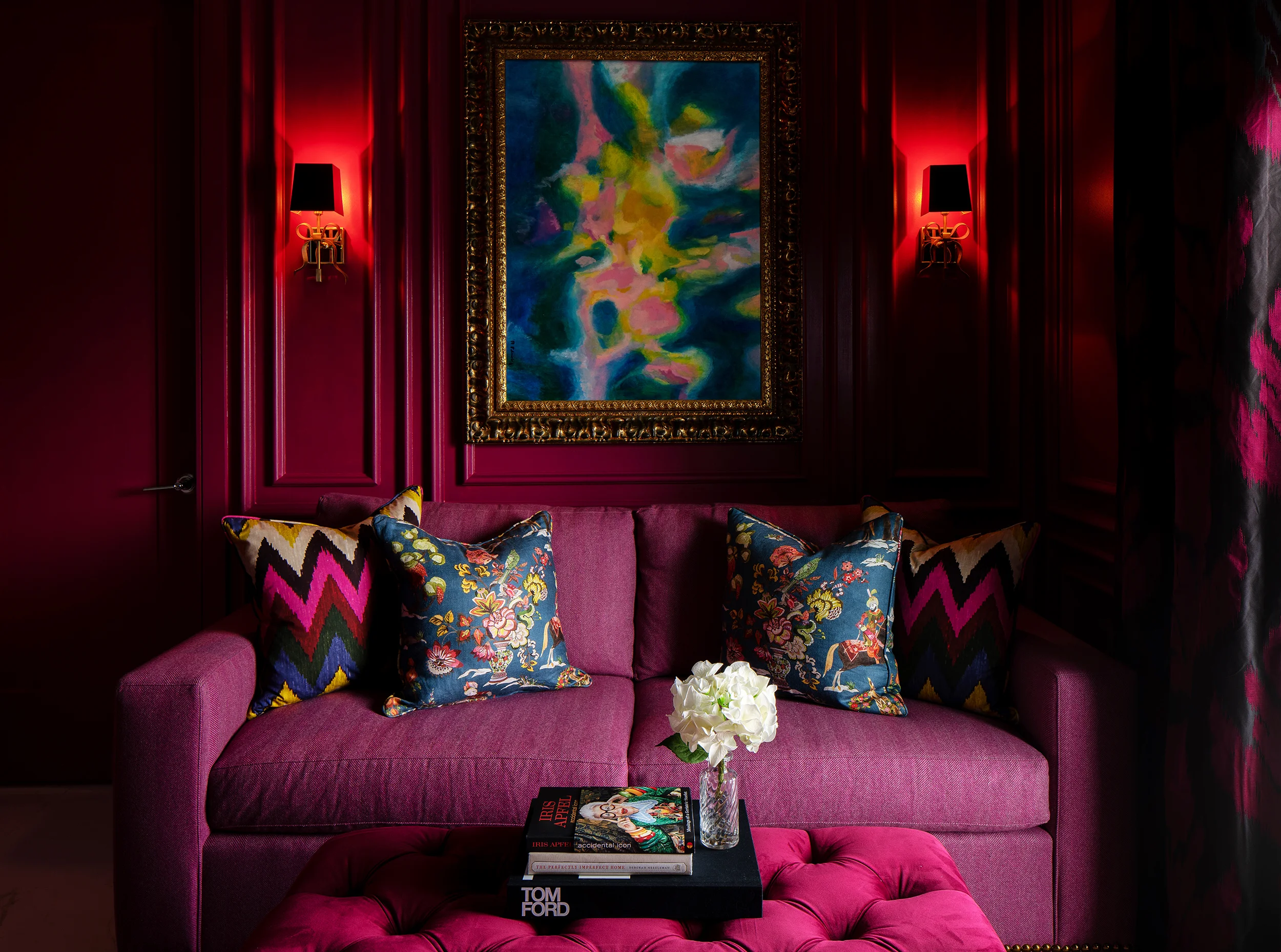 RASPBERRY WALLS STUDY