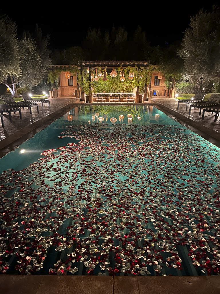 Marrakesh hotel pool