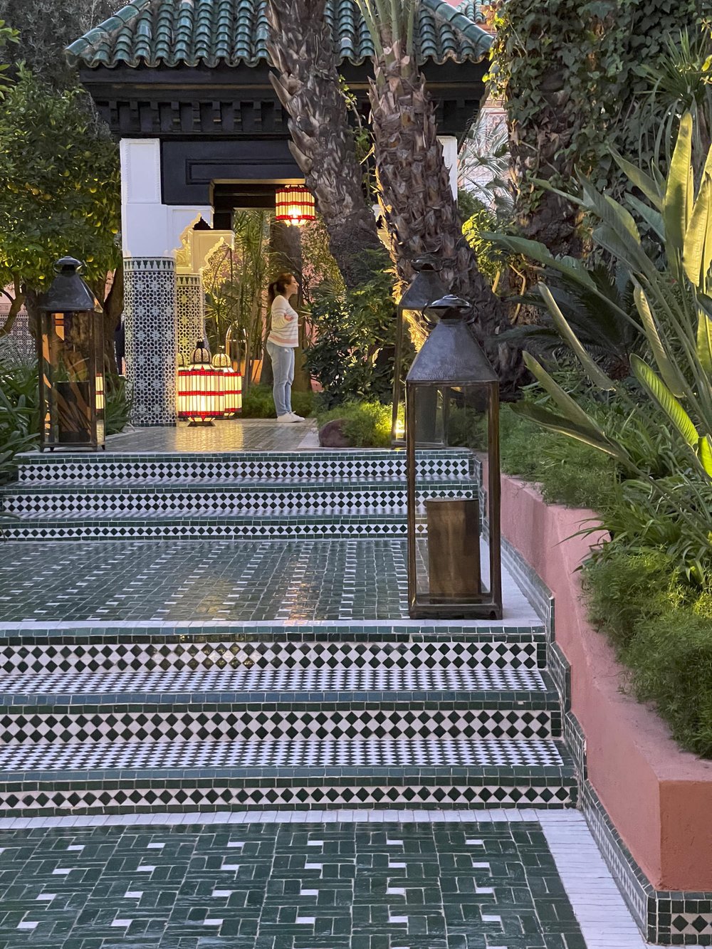 Marrakech Tile Staircase