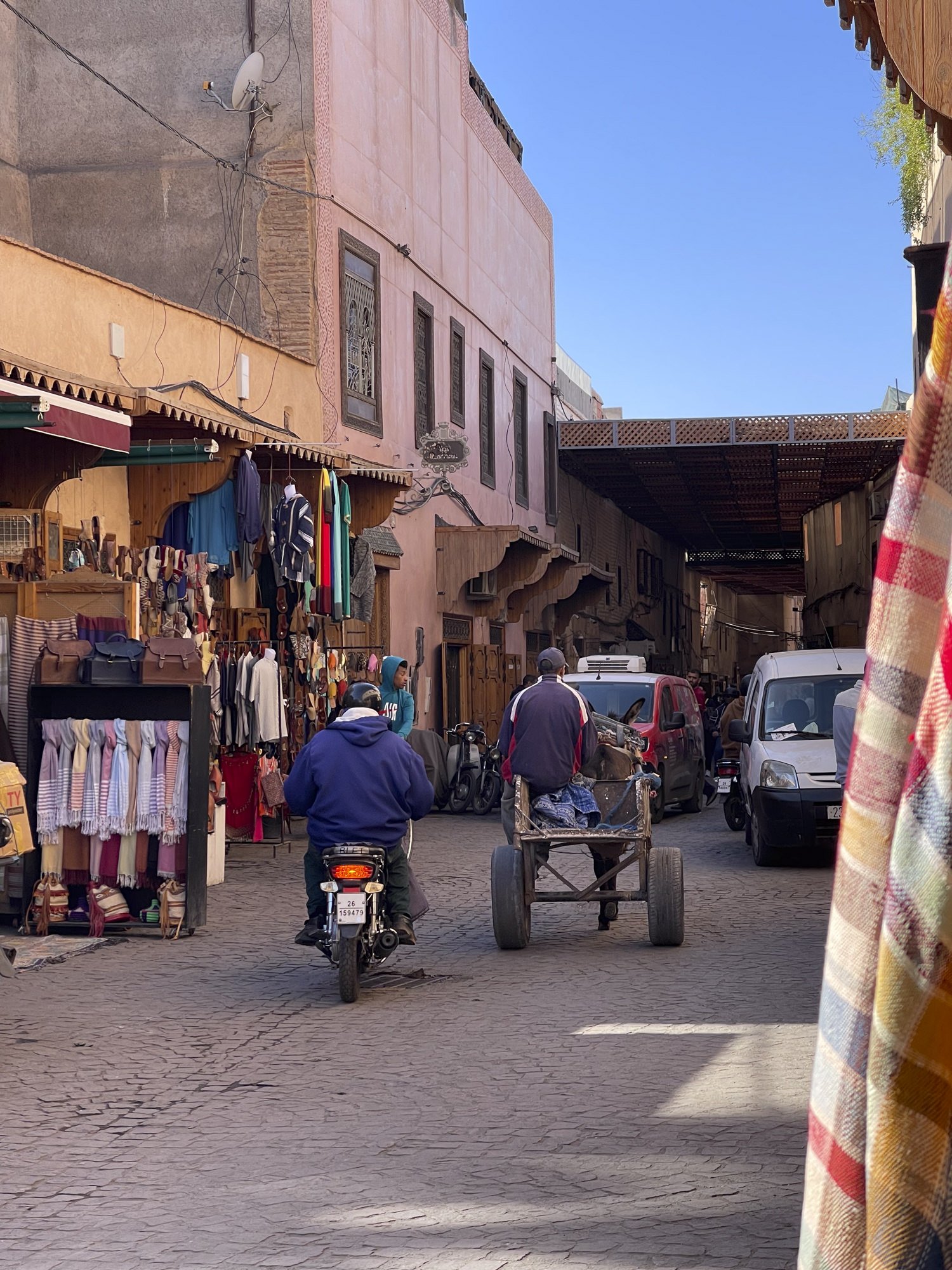 Marrakech Souk Street