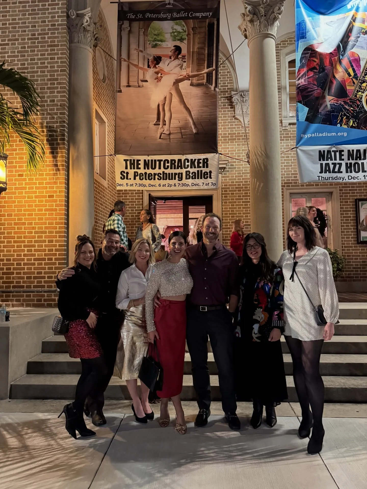 🎄 Celebrating the holiday season supporting our local arts @academyofballetarts and a delicious meal at @juno.peacock 🎄#stpetersburgfl #ballet #nutcracker #interiordesign #stpetersburginteriordesign