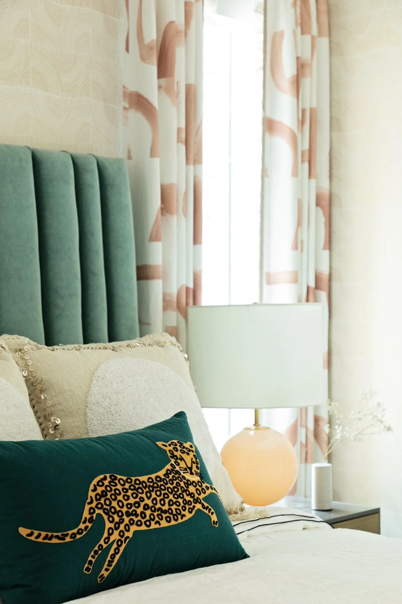 Calm Modern Bedroom Interior Design - Lisa Gilmore Tampa