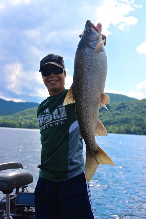 Dialing in the Lake Trout Jigging Spoon Bite - Lake George