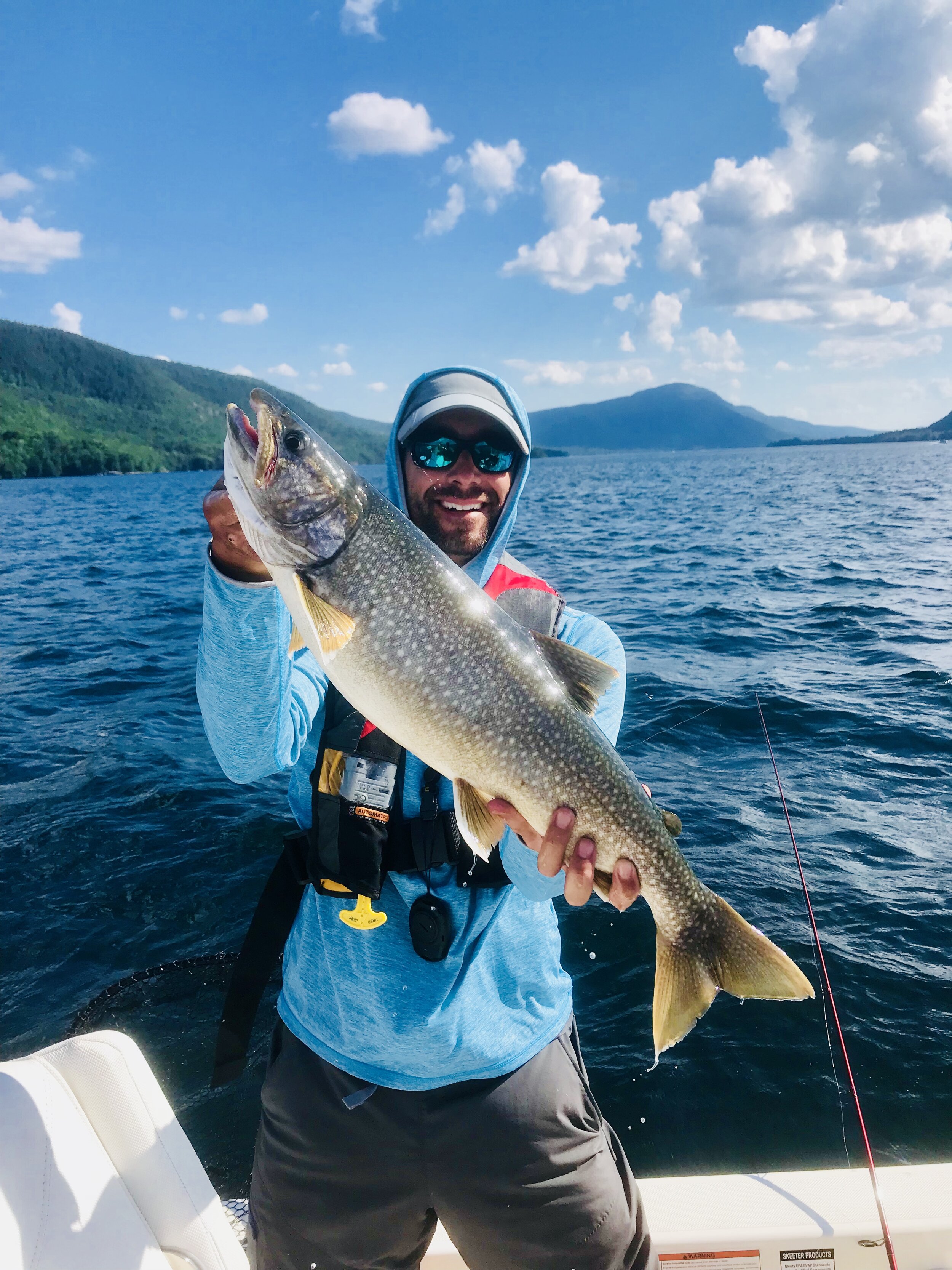 Triggering Lakers on Lake George — Freshwater Therapy Fishing Guide Service