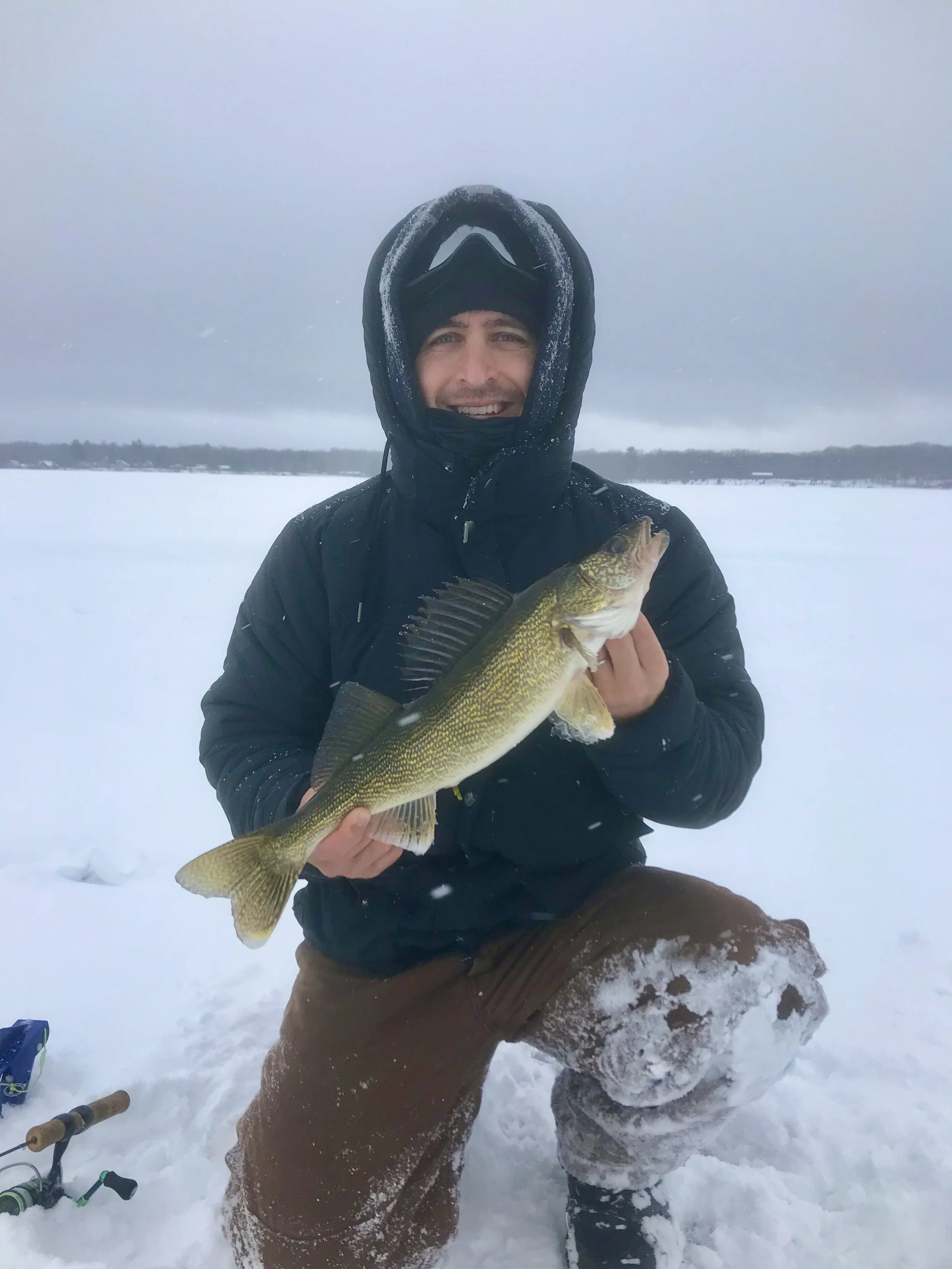 First Ice Success:  Keys to finding and catching fish early in the ice season